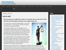 Tablet Screenshot of etikakademin.se